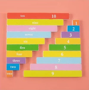 Wooden Tangram Combination Puzzle