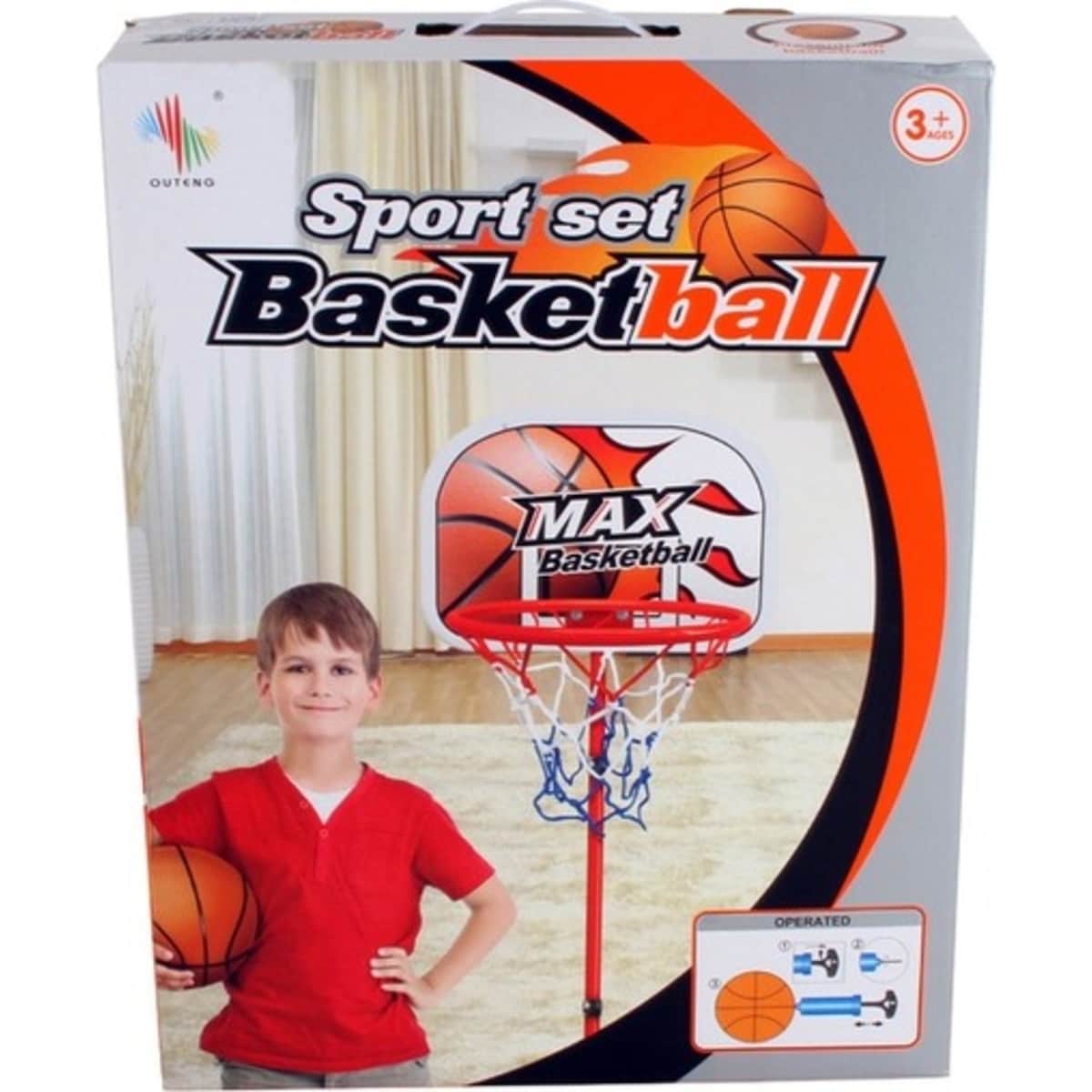 165cm Adjustable Basketball Stand for Kids