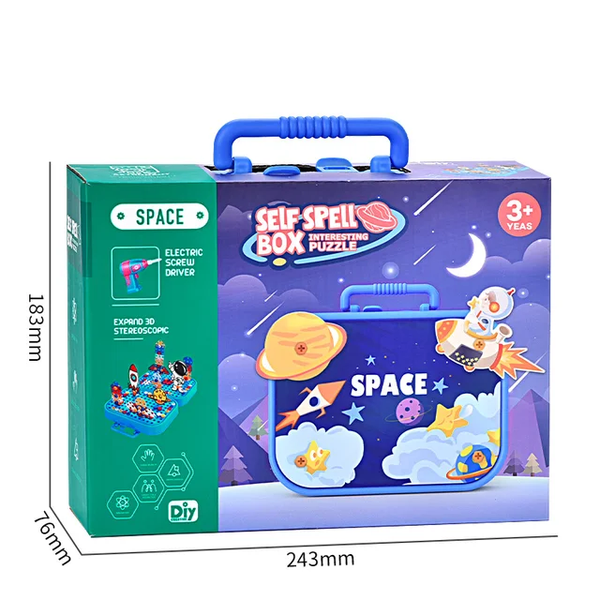 Space-Themed DIY Creative Drill Mosaic Set