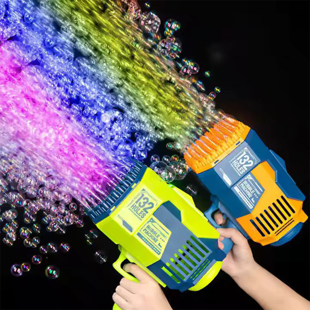 132-Hole Automatic Electric Bubble Gun