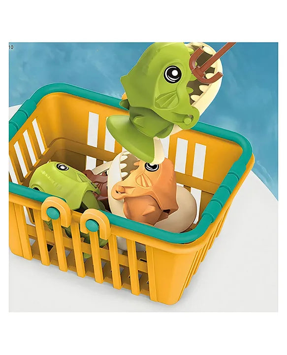 Battery Operated Dino Fishing Game for Kids