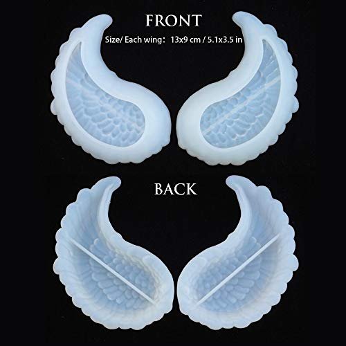Silicone Cute Angel Wings Resin Mold