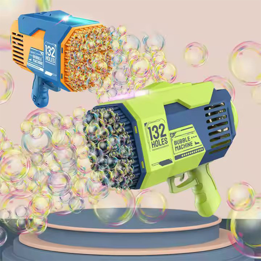 132-Hole Automatic Electric Bubble Gun