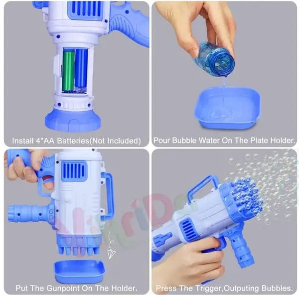 32-Hole Bazooka Bubble Machine Gun