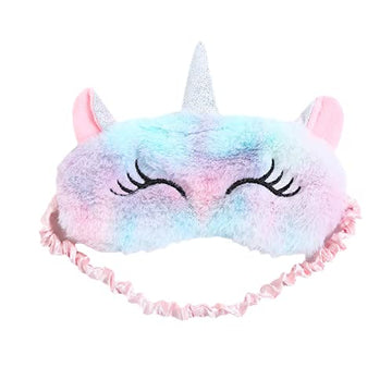 Unicorn Eye Mask Sleep Masks For Girls Blindfold For Women for Insomnia, Meditation, Puffy Eyes And Dark Circles Eye Shade