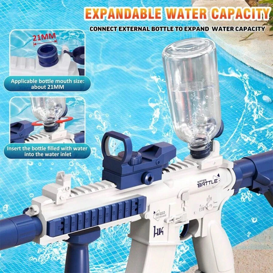 M416 Electric Water Gun with Rechargeable Battery | Best Water Blaster for Kids