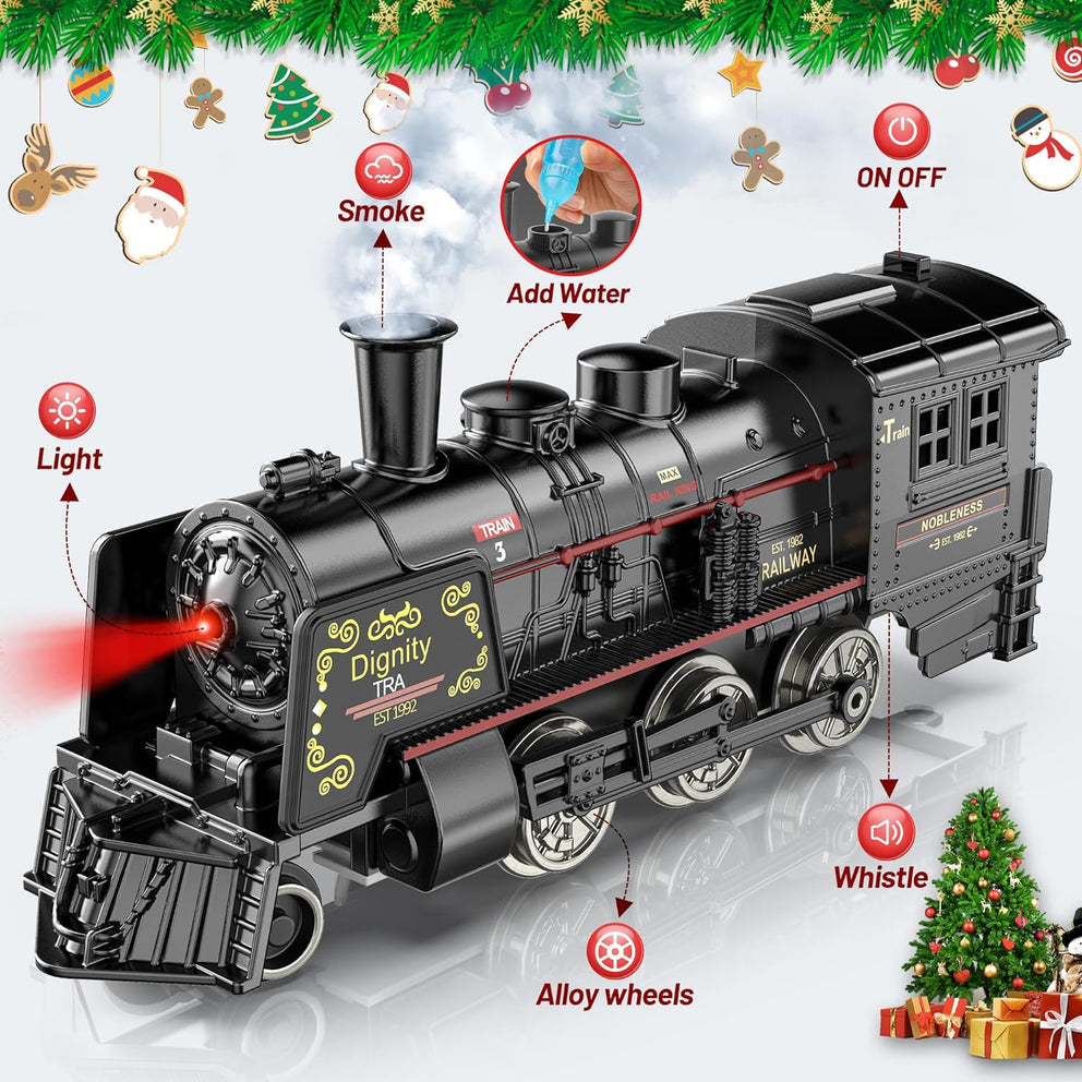 Metal Edition Smog Train - Alloy Smart Classic Train for Kids