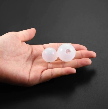 3 Pcs Large Hole Sphere Ball Epoxy Mold Silicone