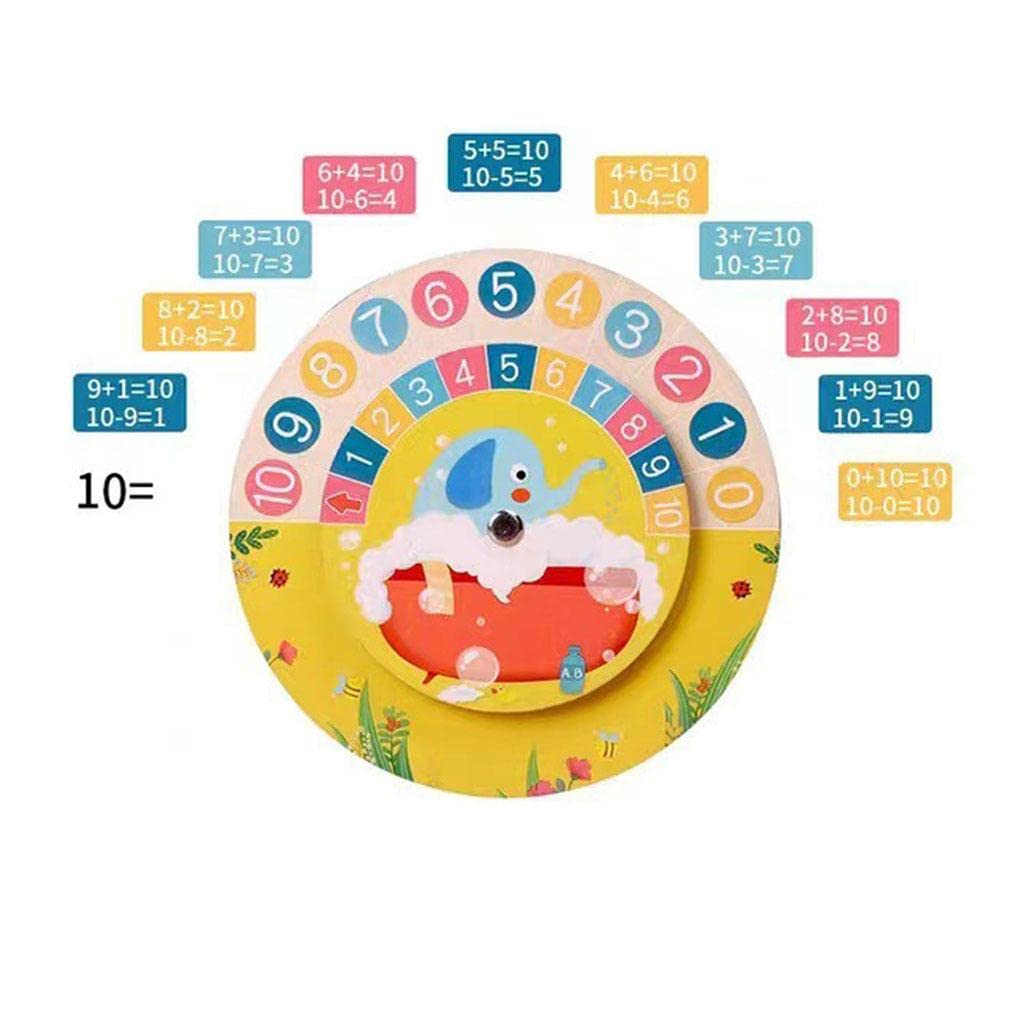 Wooden Montessori Time Learning Clock