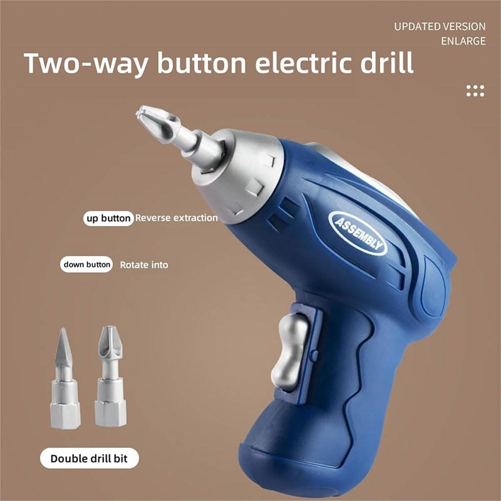 Premium Creative Drill & Screw Puzzle Suitcase Play Toolbox