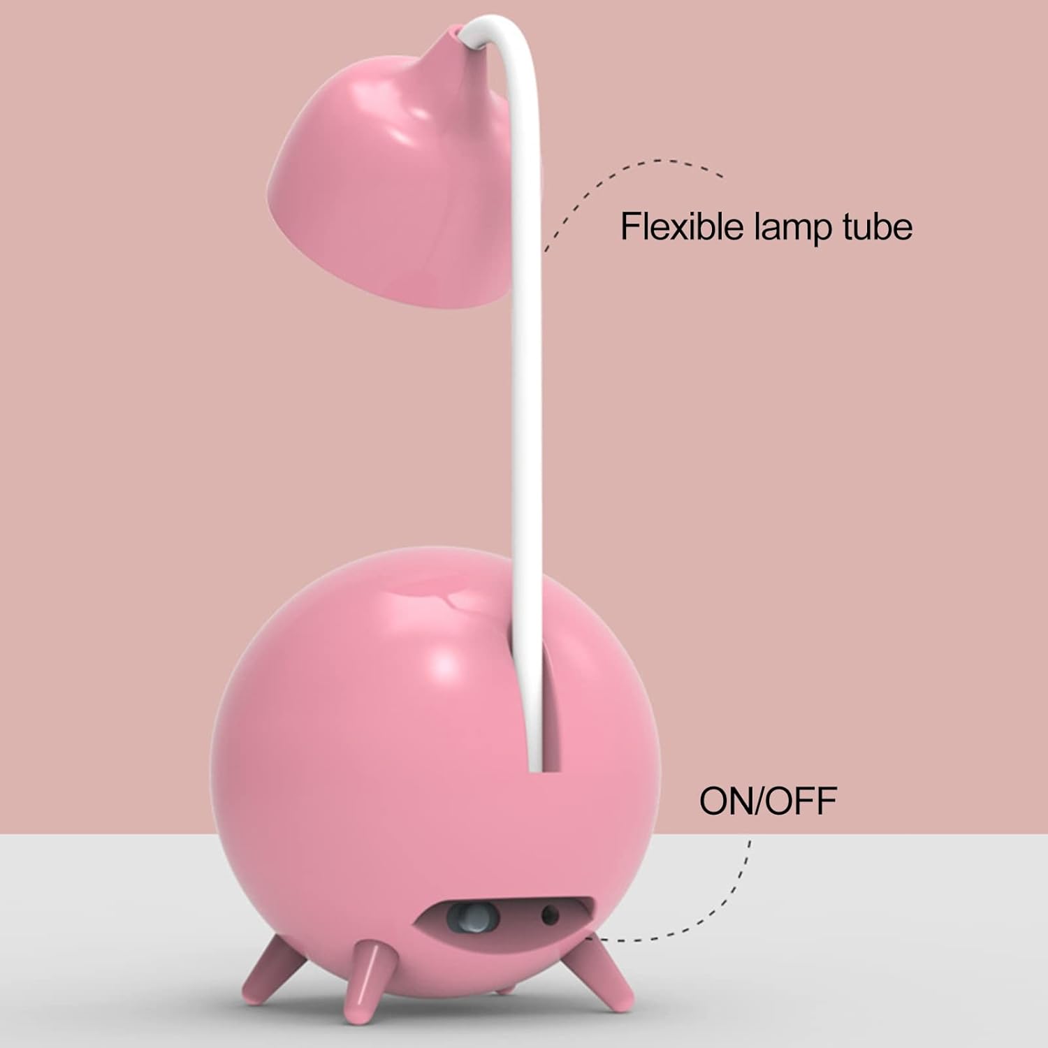 Kids Rechargeable LED Desk Lamp Night Light