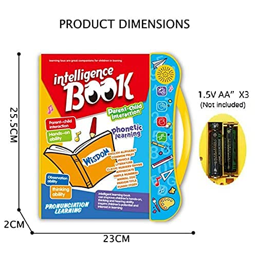 Kids Intelligence book | Interactive Musical Educational Phonetic Learning Book