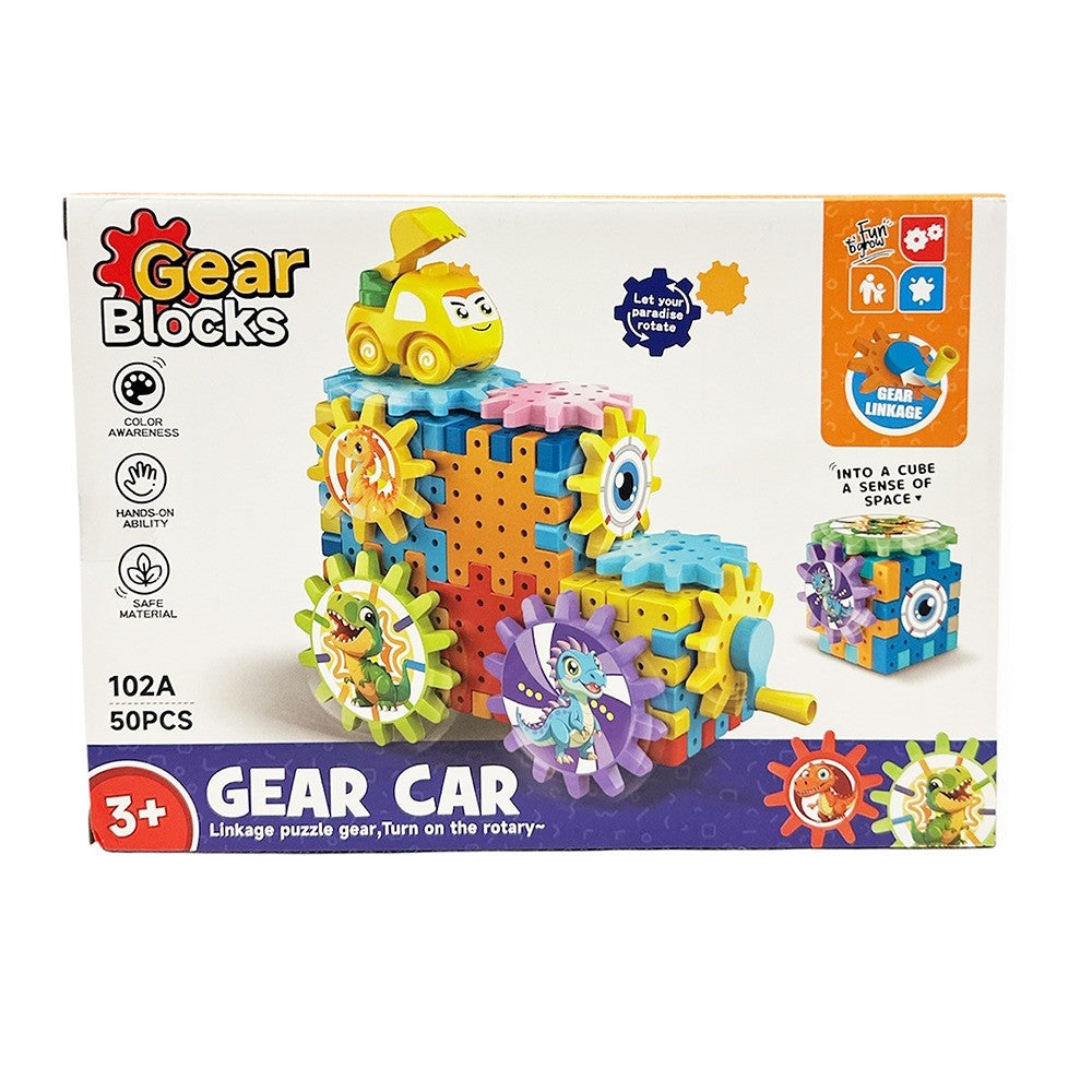 Kids Mechanical Gear Building Construction Set