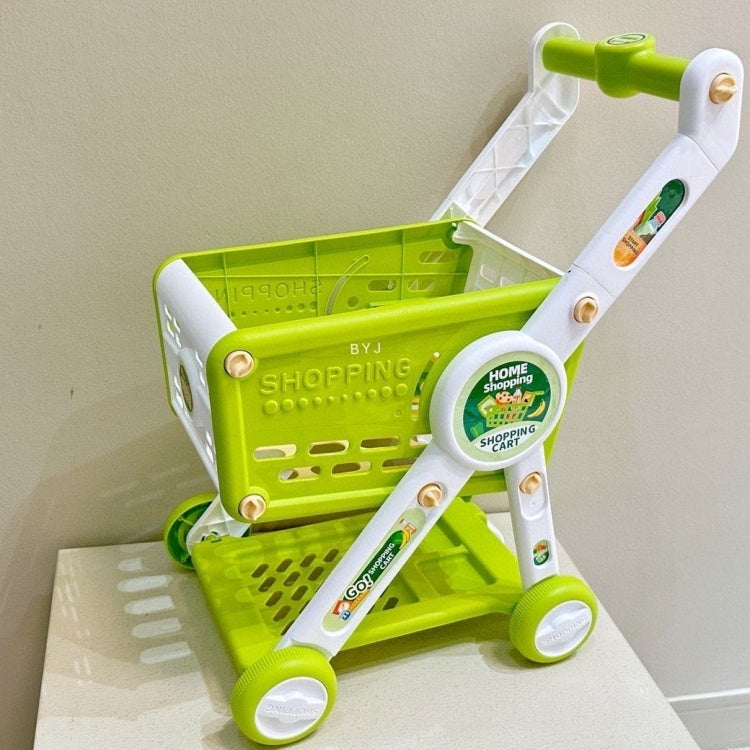Kids Supermarket Shopping Cart Play Set