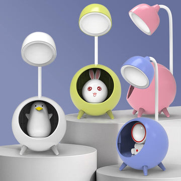Kids Rechargeable LED Desk Lamp Night Light