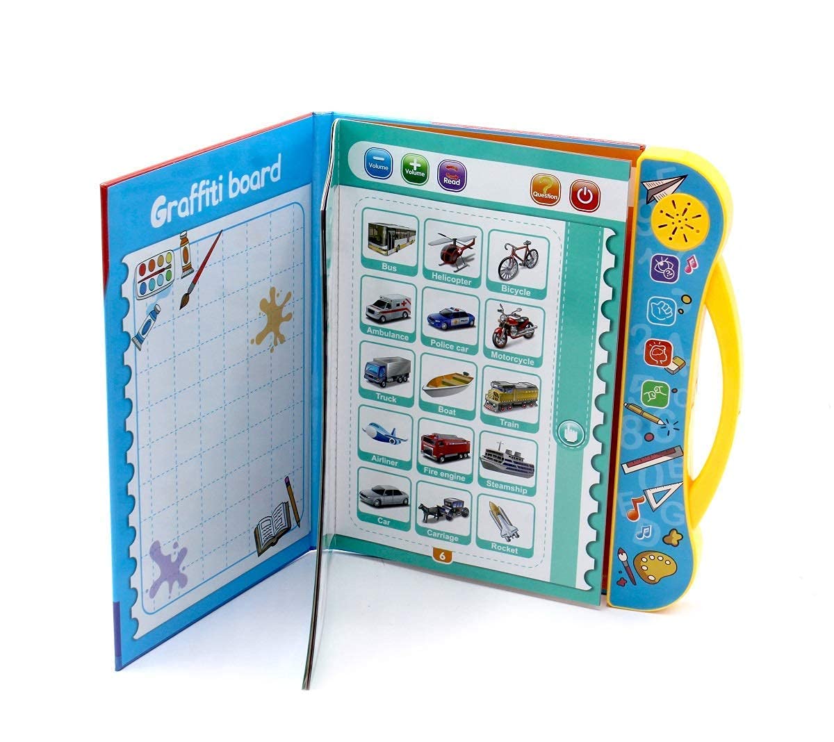 Kids Intelligence book | Interactive Musical Educational Phonetic Learning Book