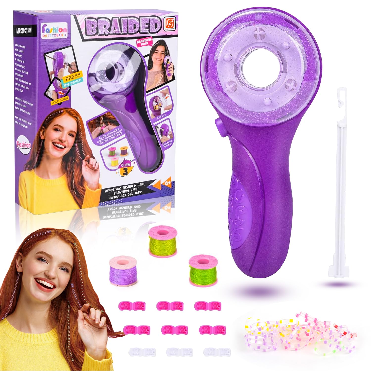 Automatic Hair Braider Device Kit for kids