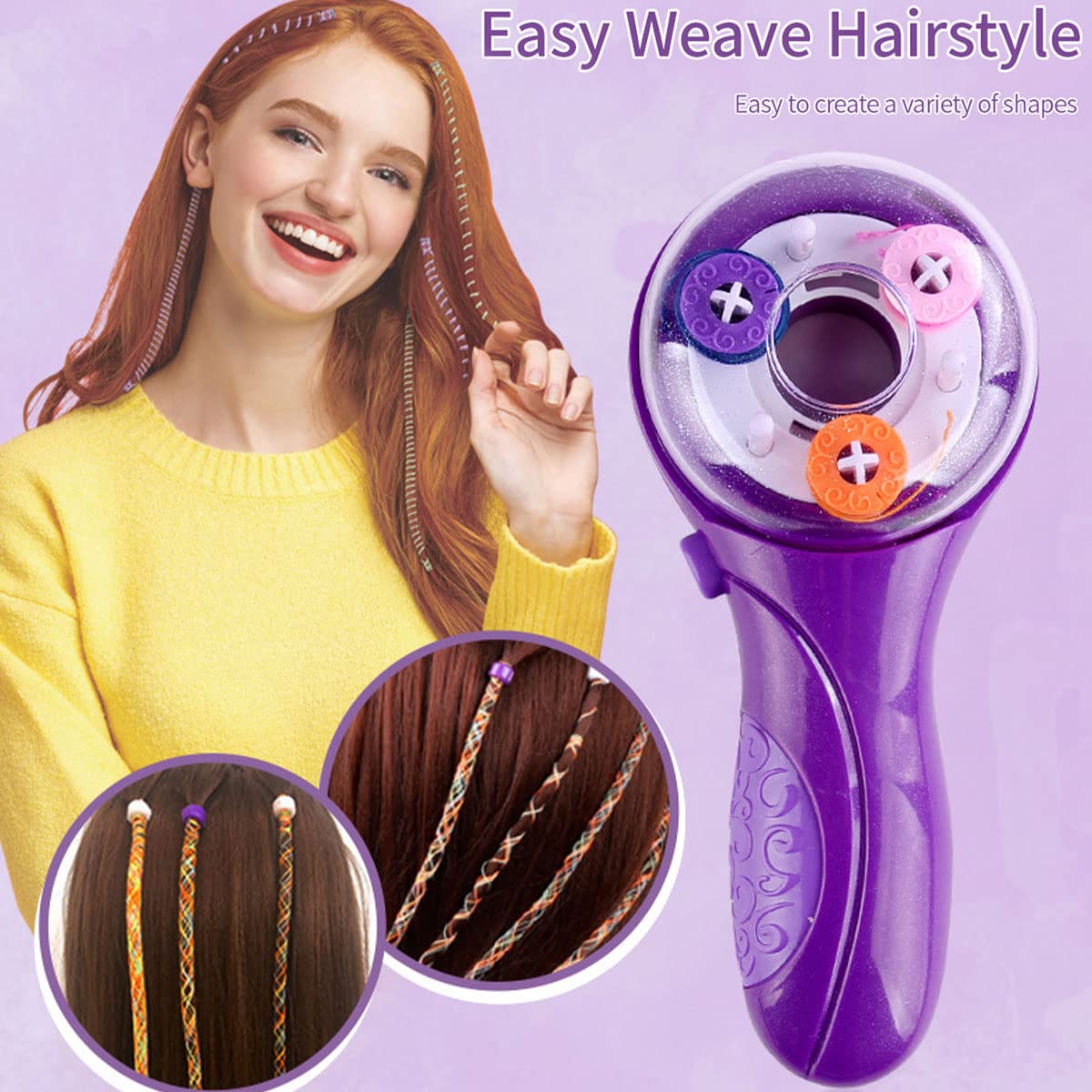 Automatic Hair Braider Device Kit for kids