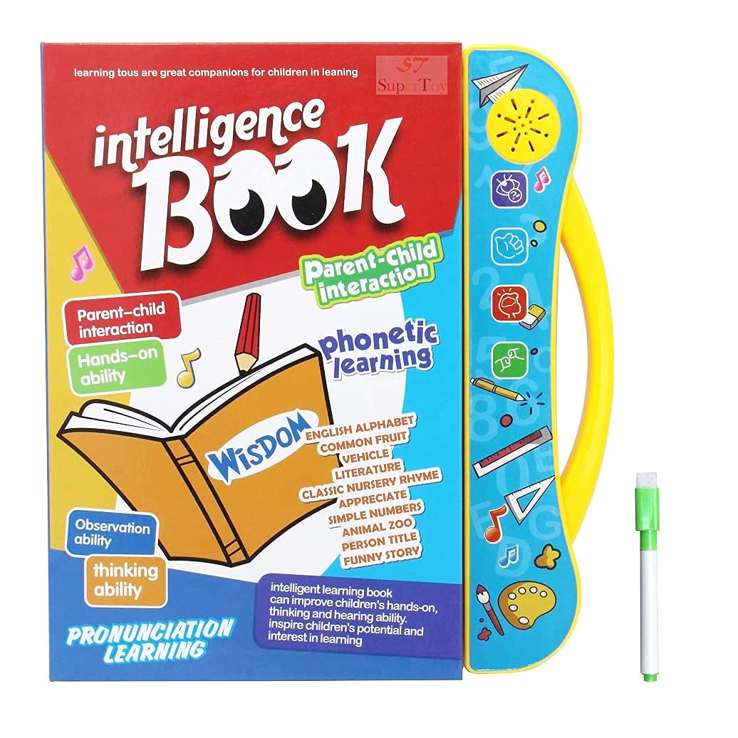 Kids Intelligence book | Interactive Musical Educational Phonetic Learning Book