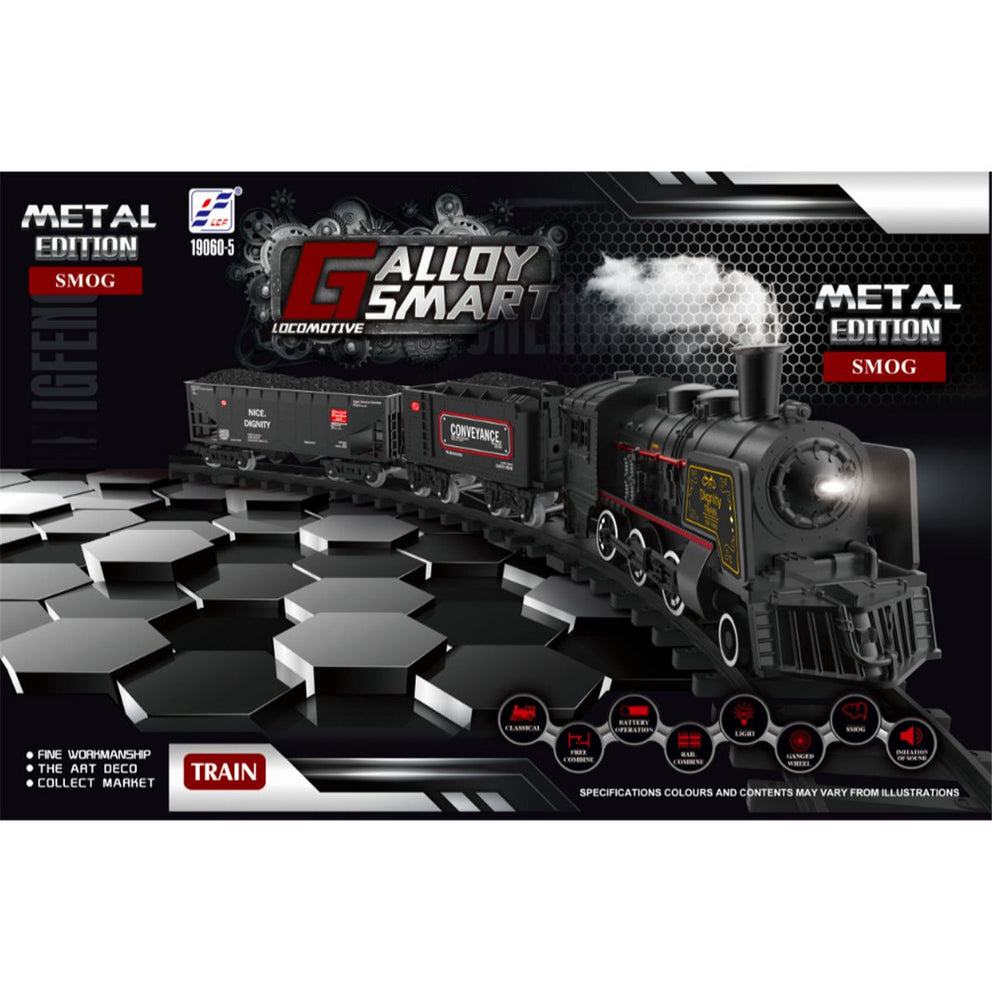 Metal Edition Smog Train - Alloy Smart Classic Train for Kids