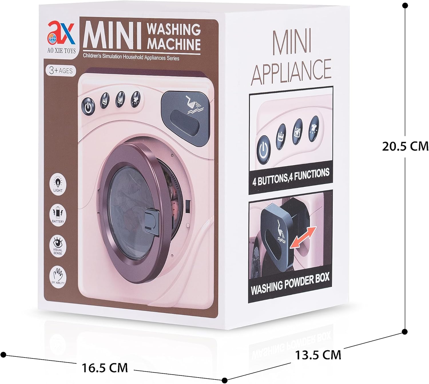 Mini Home Appliance Multifunctional Washing Machine for Kids