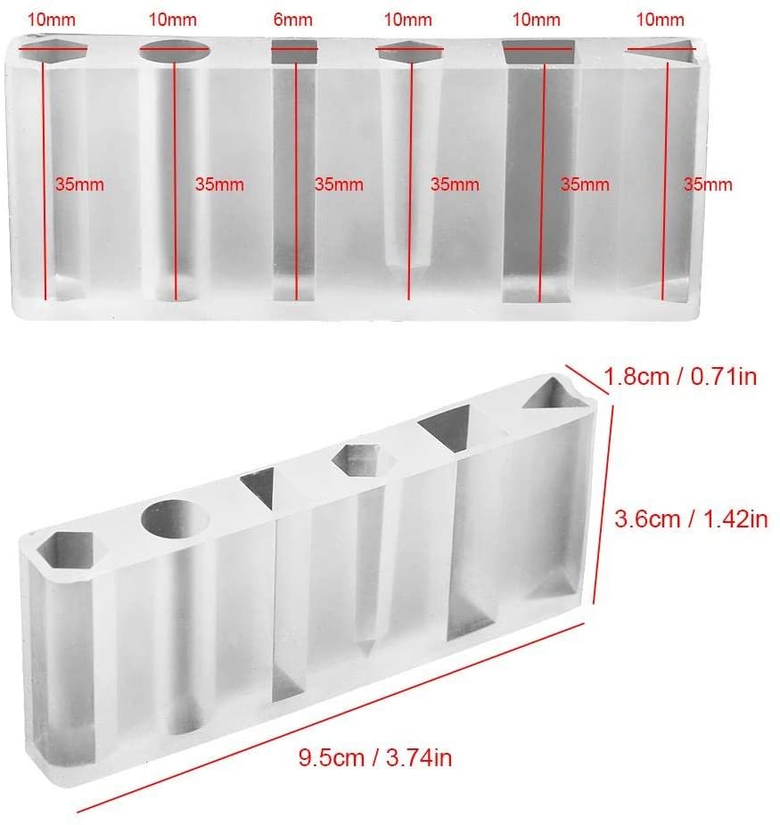 DIY Creative Geometric Pendant Jewelry Mold