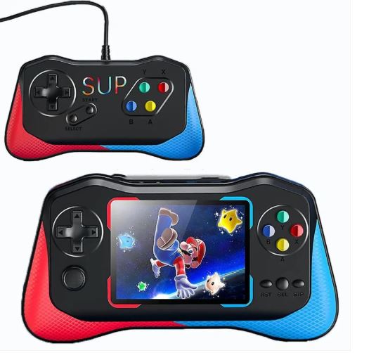 500 In 1 Classic Retro Handheld Multi-Game Console With Gamepad Support