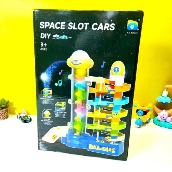 Musical Cars Parking & Roller Coaster Track