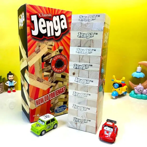 Premium Classic Jenga Wood Block Game