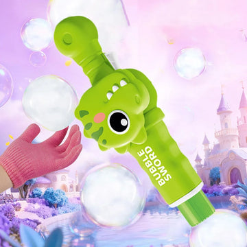 Electric Dinosaur Smoke & Bubble Wand