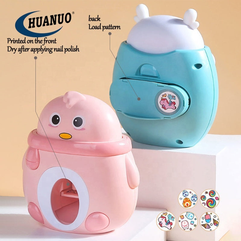 Kids Nail Art Printer Kit – Children’s Pretend Play Manicure Set