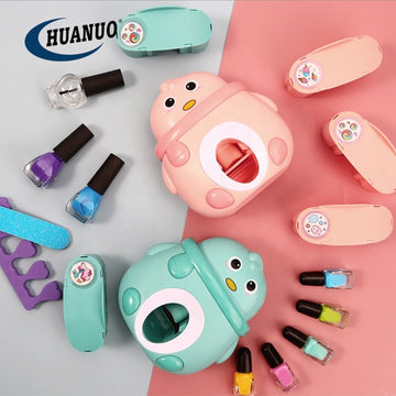 Kids Nail Art Printer Kit – Children’s Pretend Play Manicure Set
