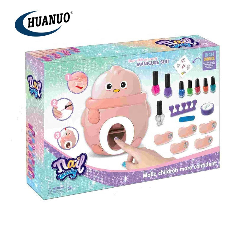 Kids Nail Art Printer Kit – Children’s Pretend Play Manicure Set