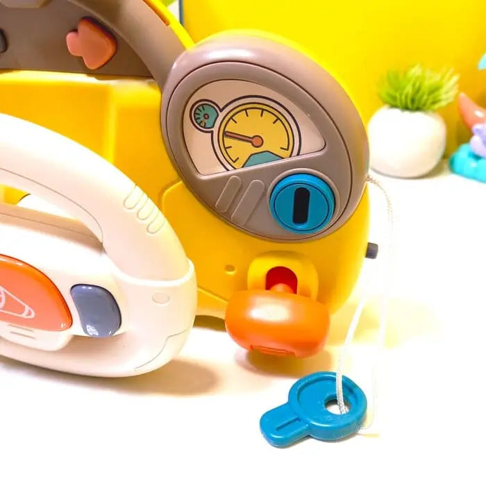 Musical Baby Car Steering Wheel Toy – Lights & Sounds Learning Toy for Infants