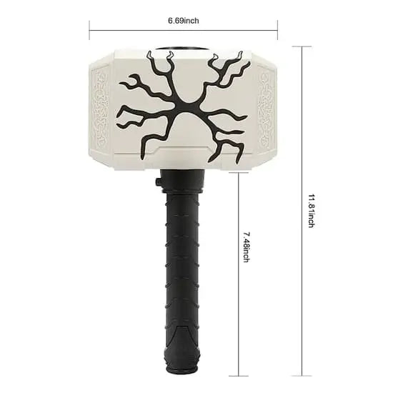 Thor Hammer Soft Dart Shooter with LED Lights