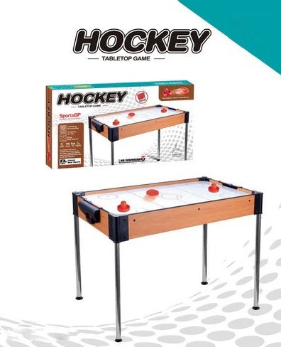 Wood Tabletop Air Hockey With Legs