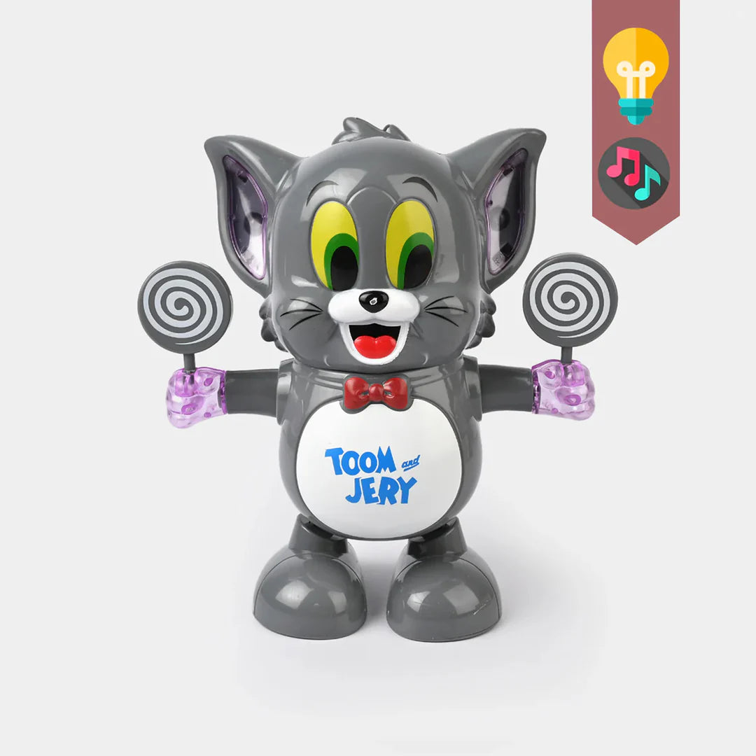 Dancing Tom Cat With Light & Sound For Kids