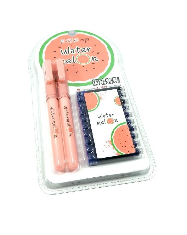 Water Melon Themed Pen Pack for Kids