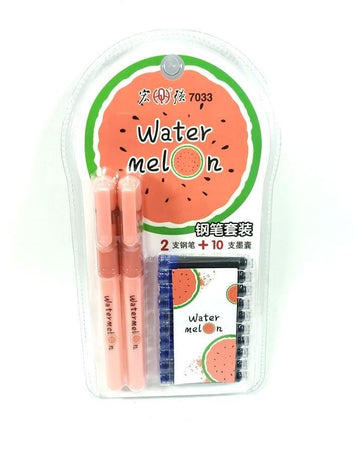 Water Melon Themed Pen Pack for Kids