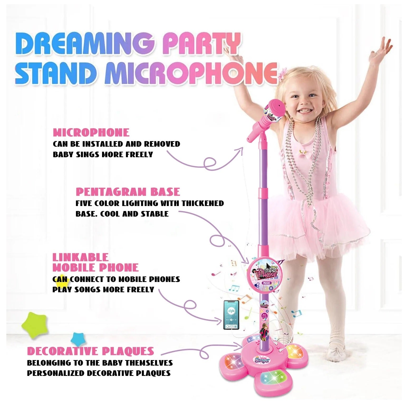 Karaoke Microphone Singing Kids Toy