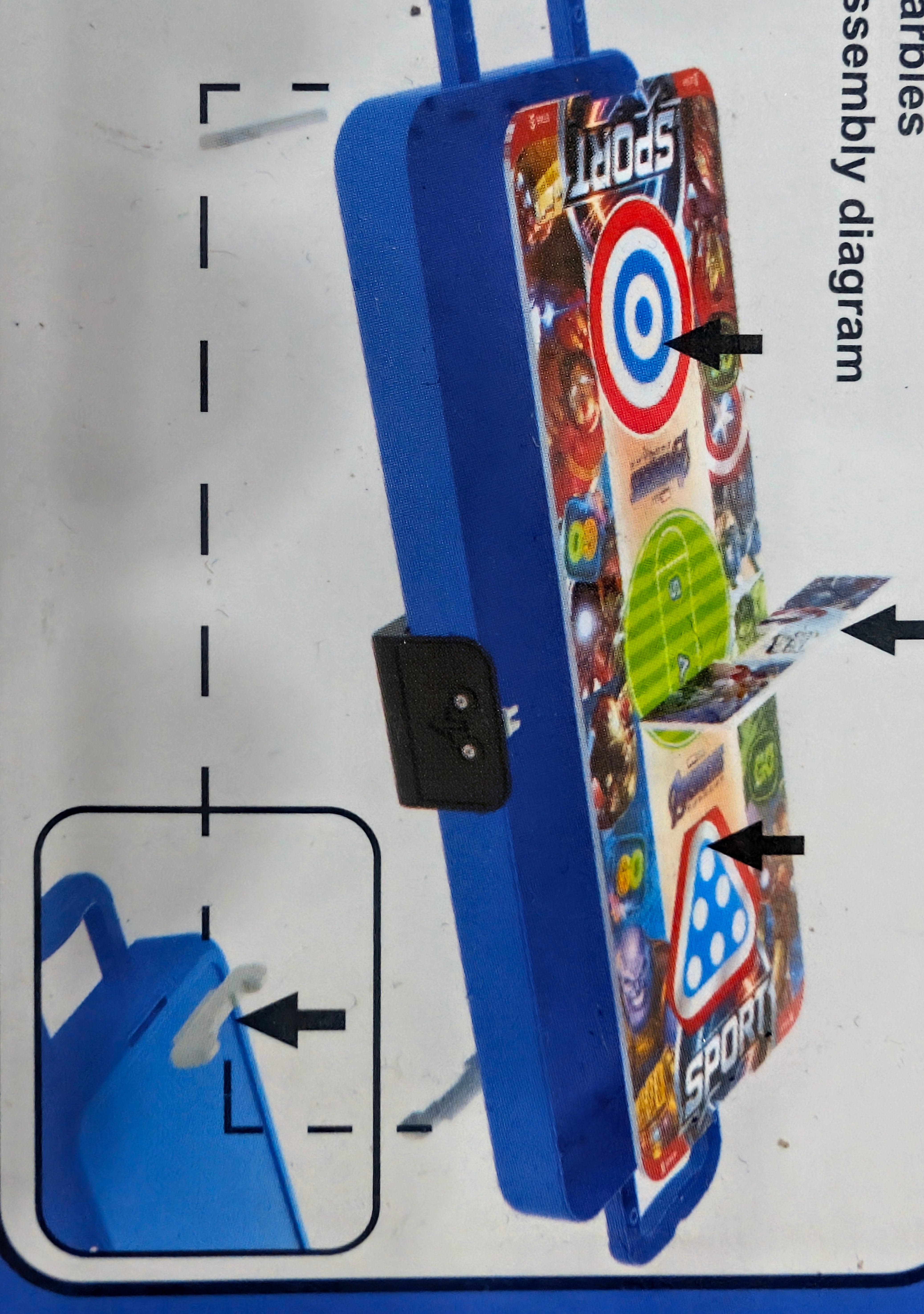 6-in-1 Portable Tabletop Sports Arena